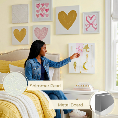 Large Wall Jewelry Organizer | Teen Girl Dorm Storage