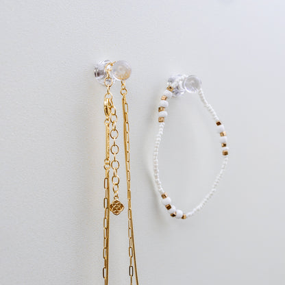 Large Wall Jewelry Organizer | Teen Girl Dorm Storage