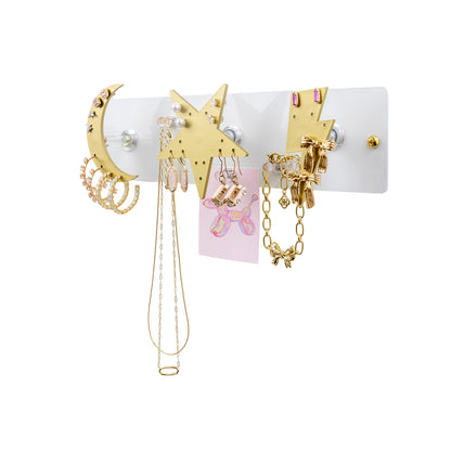 Small Wall Jewelry Organizer | Teen Girl Dorm Storage