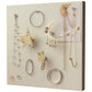 CK Organizers Magnetic Jewelry Organizer Wall Mount | Jewelry Organizer and Storage | Teenager Girl Gifts | Dorm Organization and Storage
